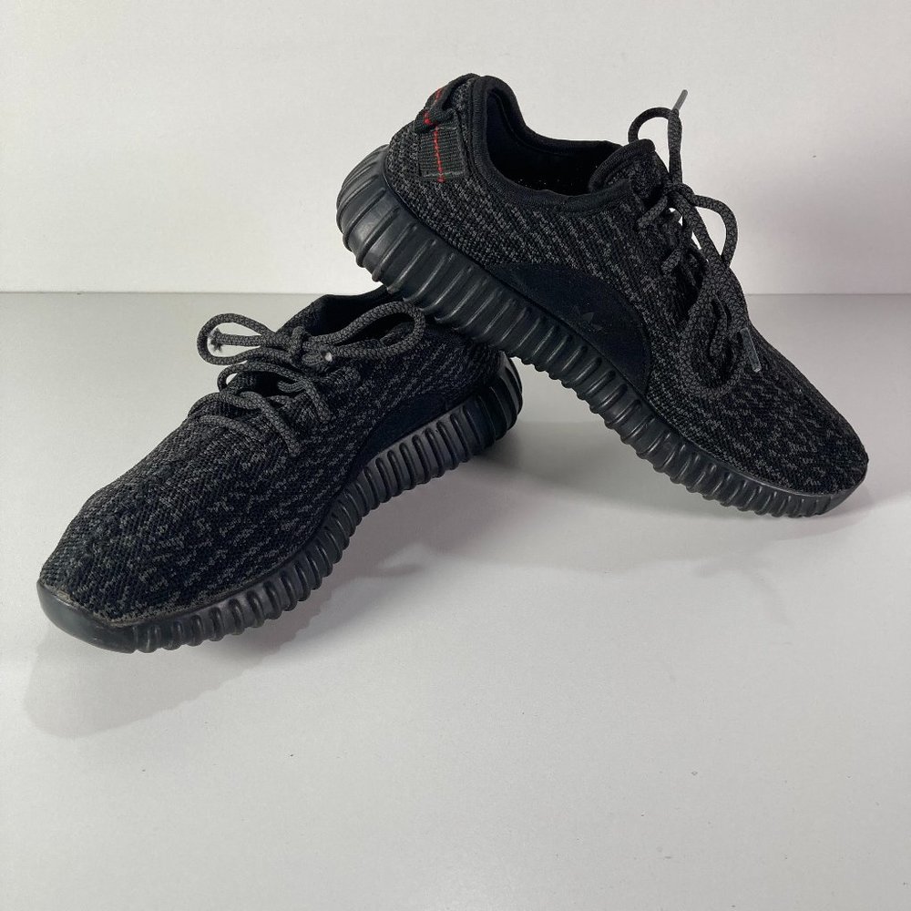 Black Gray Yeezys Mens 7.5 Adidas